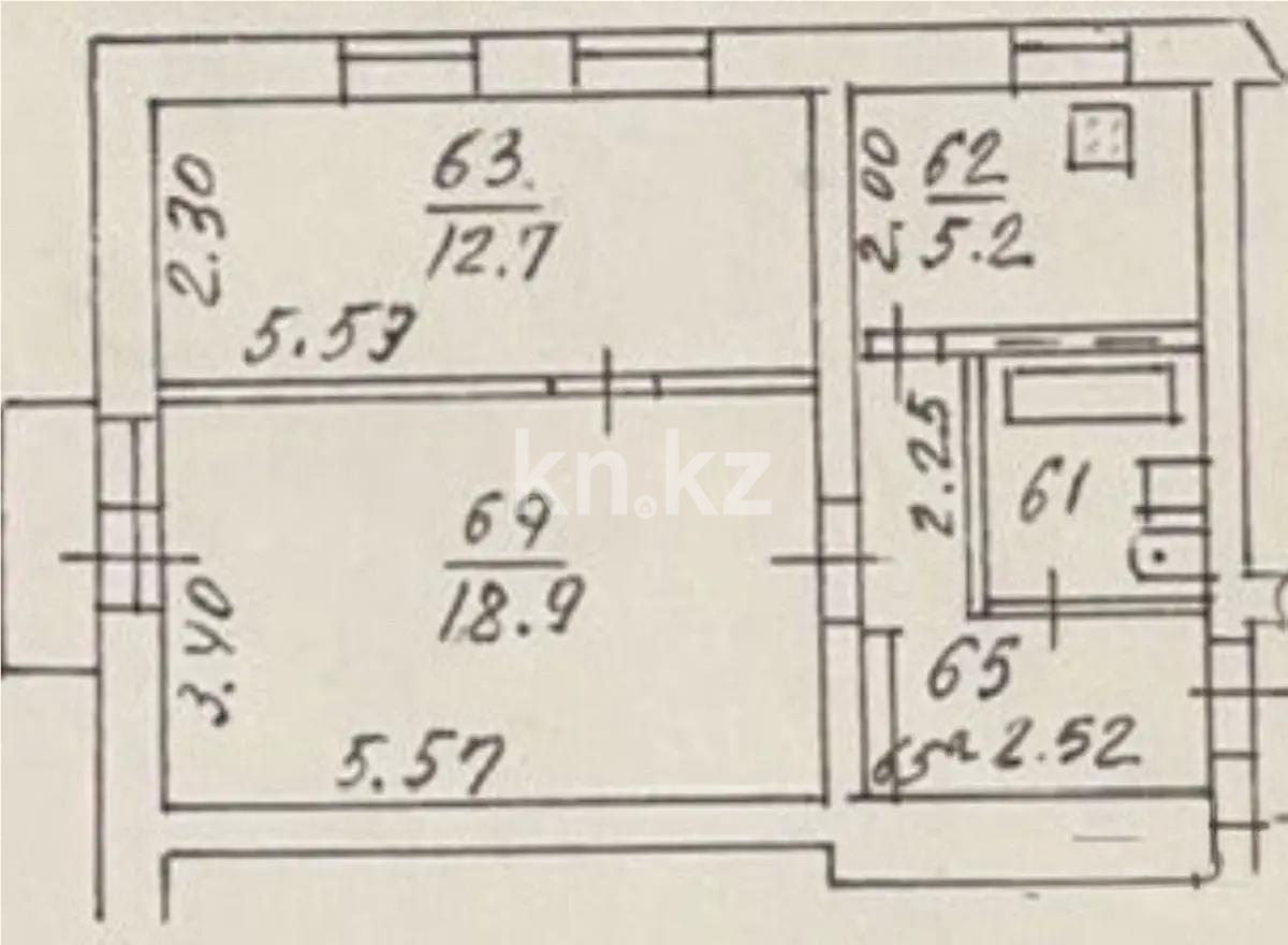 Продажа 2-комнатной квартиры, 48 м² - Продажа квартир в Алматы - страница 4 фото 6 из 6