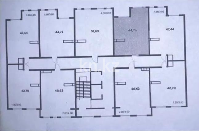 Продажа 2-комнатной квартиры, 49 м², пр. Райымбека, дом  349/1 в Алматы - фото 2