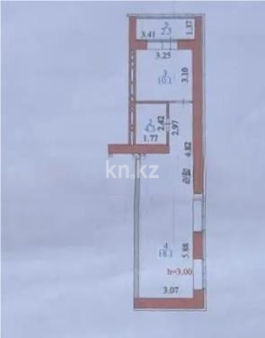 Продажа 1-комнатной квартиры, 47.5 м² в Астане - фото 4