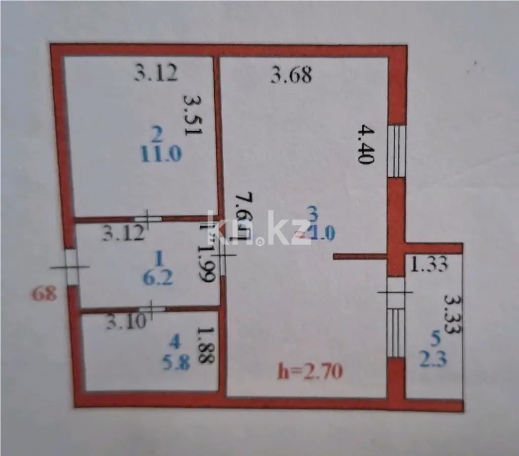 Продажа 1-комнатной квартиры, 53 м² - Продажа квартир в Астане фото 5 из 5