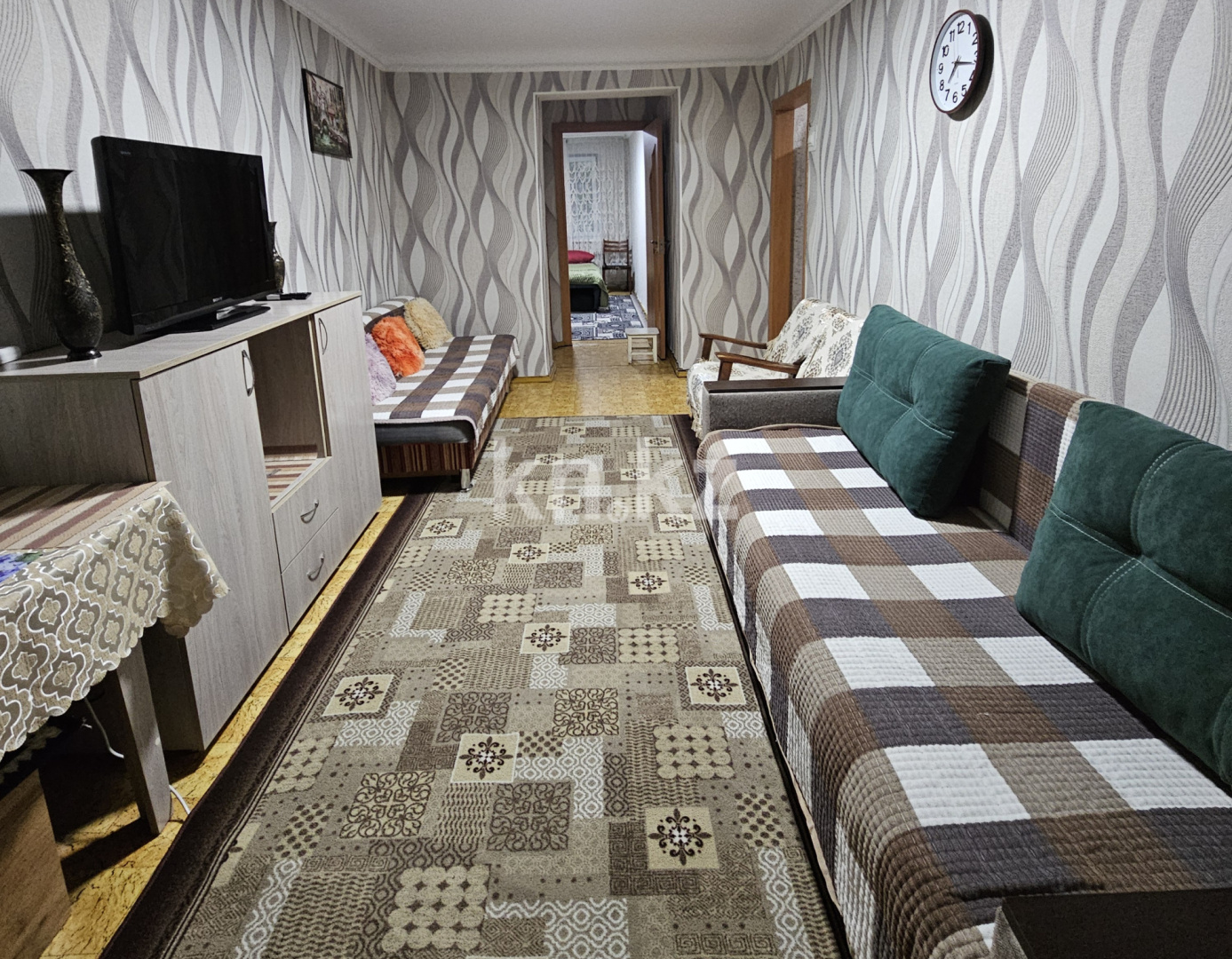 Аренда 2-комнатной квартиры посуточно, 42 м² - Аренда двухкомнатных квартир посуточно в Алматы фото 3 из 18