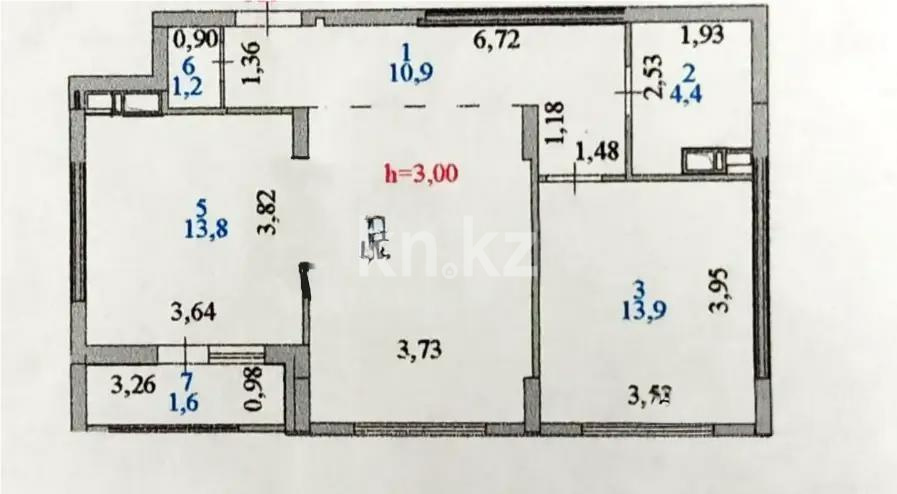 Продажа 3-комнатной квартиры, 65 м² в Астане - фото 7