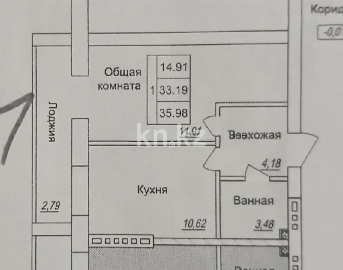Продажа 2-комнатной квартиры, 36 м² в Астане - фото 5