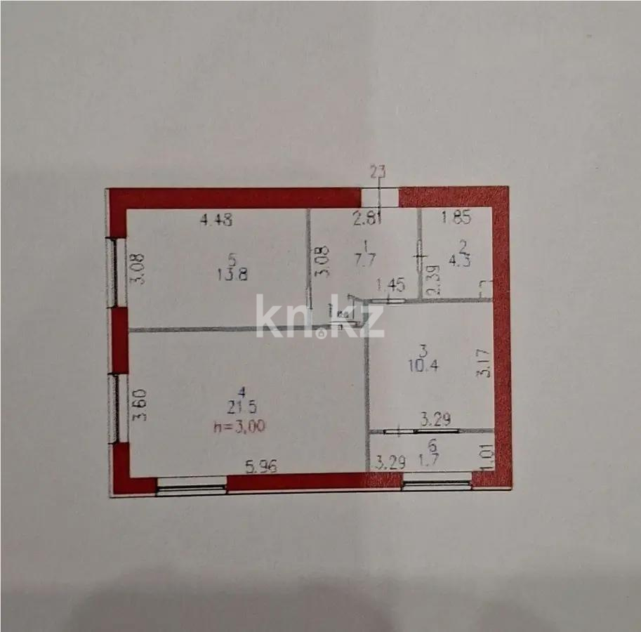 Продажа 2-комнатной квартиры, 60 м², ул. Нажимеденова, дом  28 - Продажа квартир в Астане фото 1 из 1