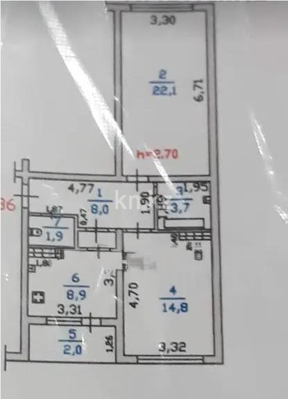 Продажа 2-комнатной квартиры, 64 м² - Недвижимость в Казахстане - страница 32 фото 1 из 1