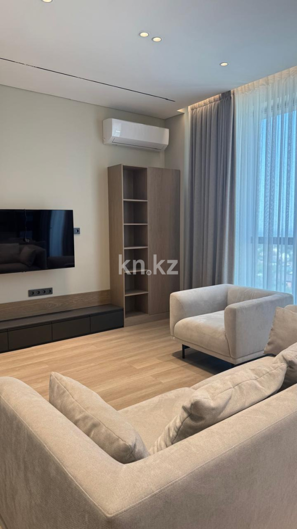 Аренда 3-комнатной квартиры, 95 м², ул. Нурмагамбетова - Аренда  трехкомнатных квартир помесячно в Алматы с фото фото 5 из 12