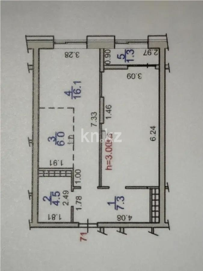 Продажа 2-комнатной квартиры, 55 м², пр. Сейфуллина, дом  467г - Продажа  двухкомнатных квартир в новостройках Алматы фото 1 из 1