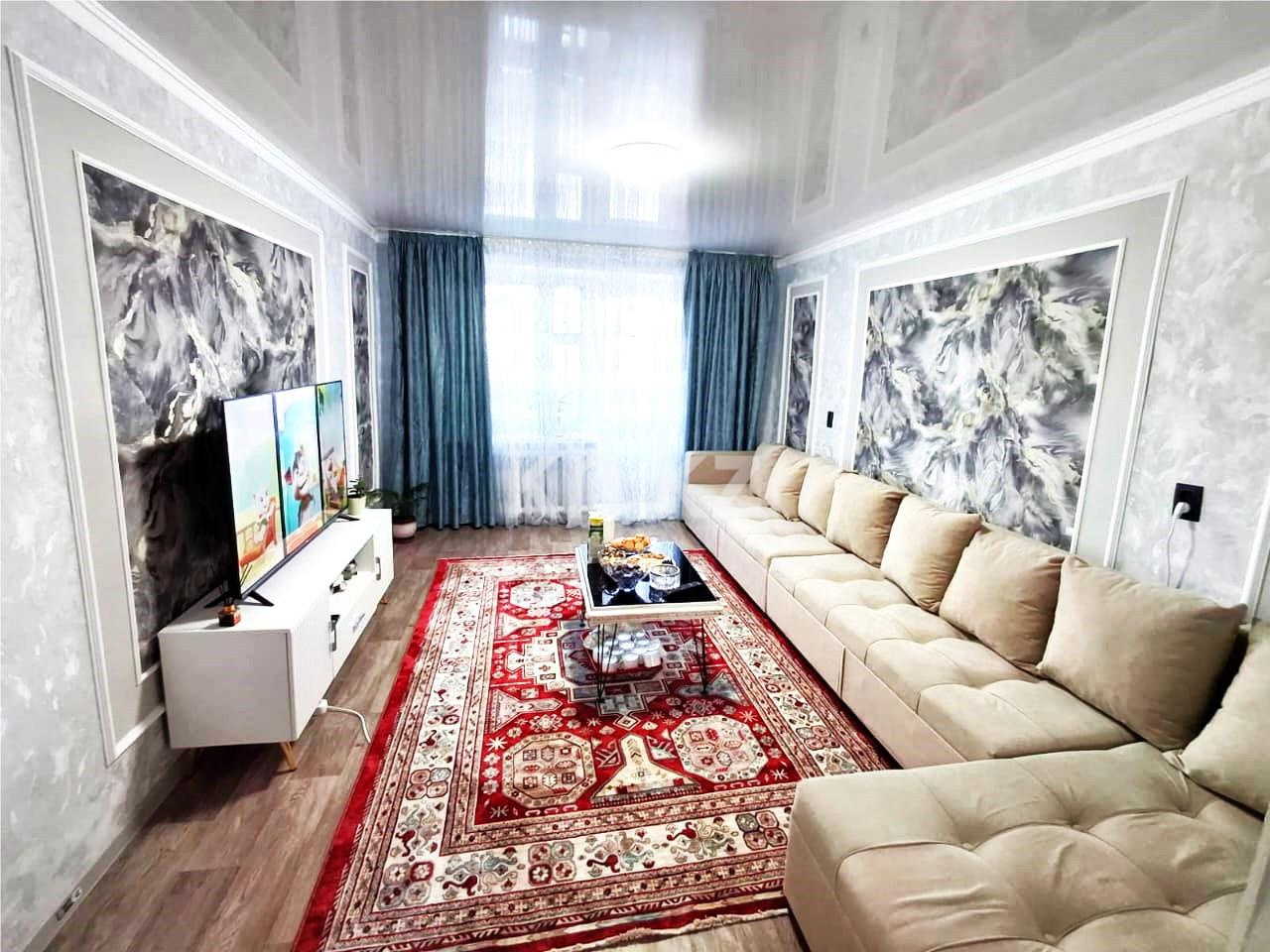Продажа 3-комнатной квартиры, 60 м², мкр-н Заводской - Продажа квартир в Караганде фото 1 из 13