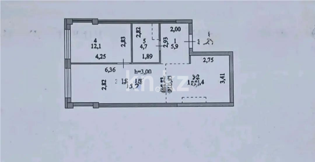 Продажа 2-комнатной квартиры, 55 м², ул. Байтурсынова, дом  67 в Астане - фото 7