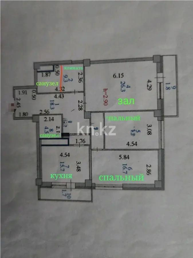 Продажа 4-комнатной квартиры, 115 м² в Астане - фото 5