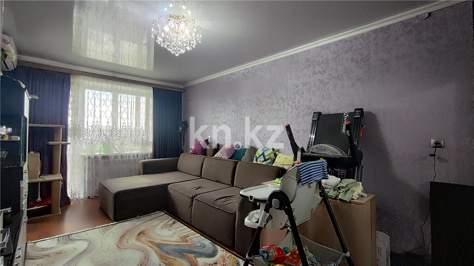 Продажа 2-комнатной квартиры, 45 м², мкр-н 14 - Продажа квартир в Караганде фото 1 из 14