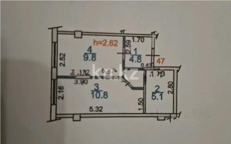 Продажа 1-комнатной квартиры, 30.5 м², ул. Дала, дом  110 - Продажа  однокомнатных квартир в Алматы без посредников с фото фото 1 из 1