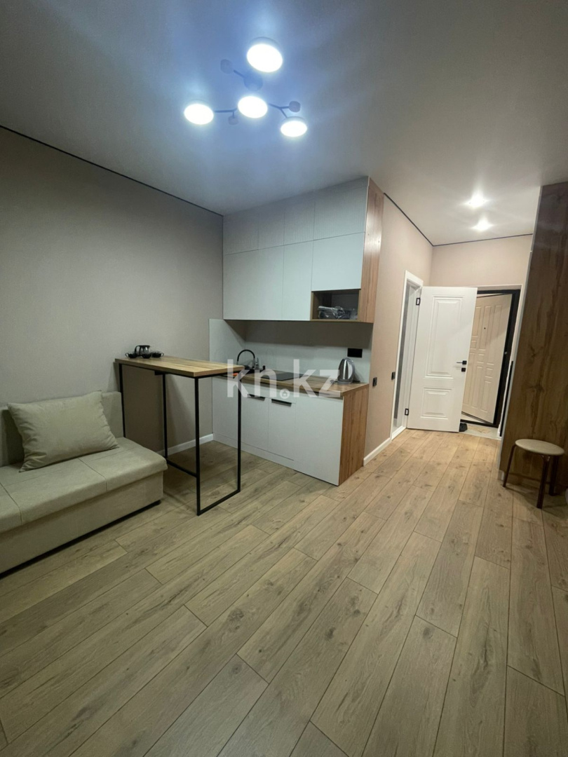 Аренда 1-комнатной квартиры, 23 м², ул. Кургальжинское шоссе, дом  37 - Аренда квартиры помесячно в Астане фото 1 из 9