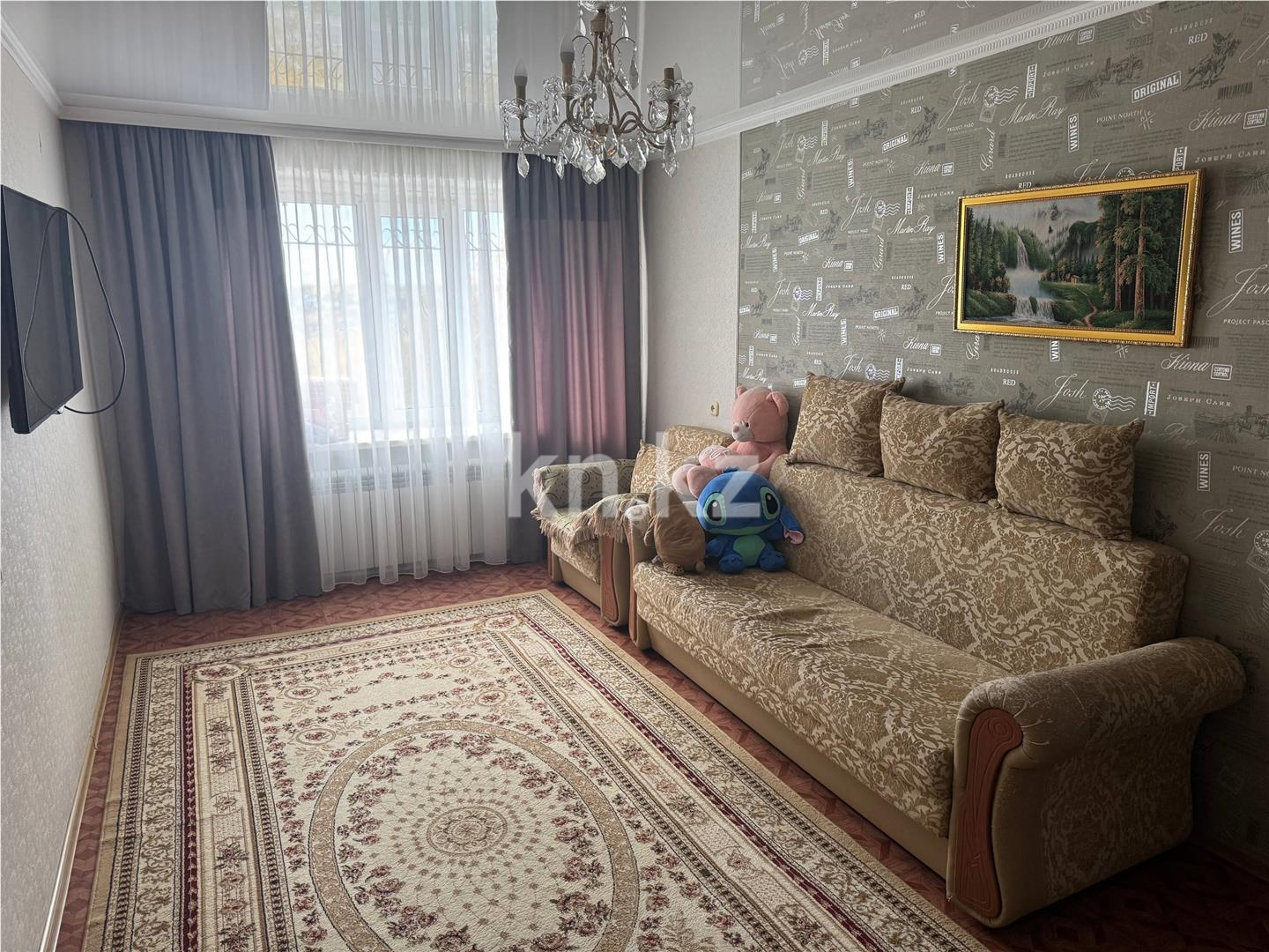 Продажа 3-комнатной квартиры, 62 м², мкр-н 23 - Продажа квартир в Караганде фото 1 из 12