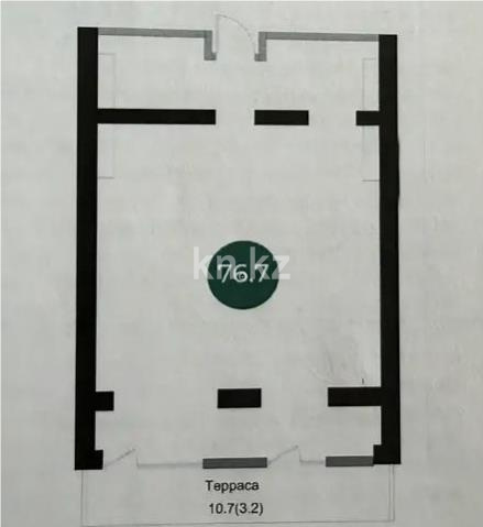 Продажа 2-комнатной квартиры, 76.7 м² - Продажа двухкомнатных квартир в Алмалинском р-не Алматы фото 1 из 1