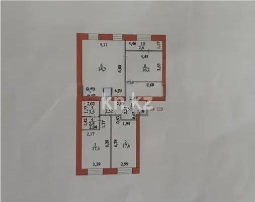 Продажа 3-комнатной квартиры, 112.7 м² в Астане - фото 9