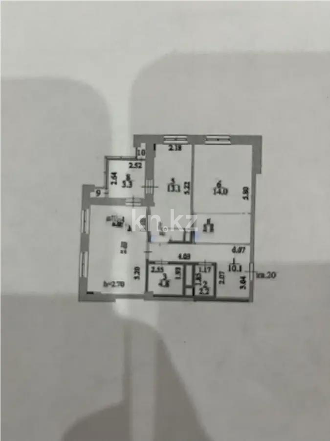 Продажа 3-комнатной квартиры, 71.6 м² в Астане - фото 7