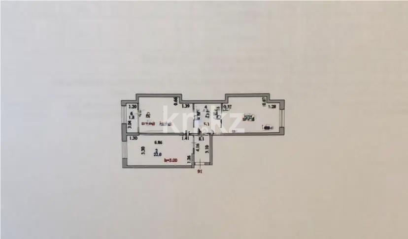 Продажа 3-комнатной квартиры, 78 м² в Астане - фото 6