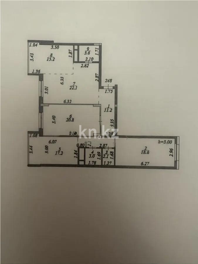 Продажа 4-комнатной квартиры, 113.8 м² - Продажа четырехкомнатных квартир в Казахстане - страница 3 фото 1 из 1
