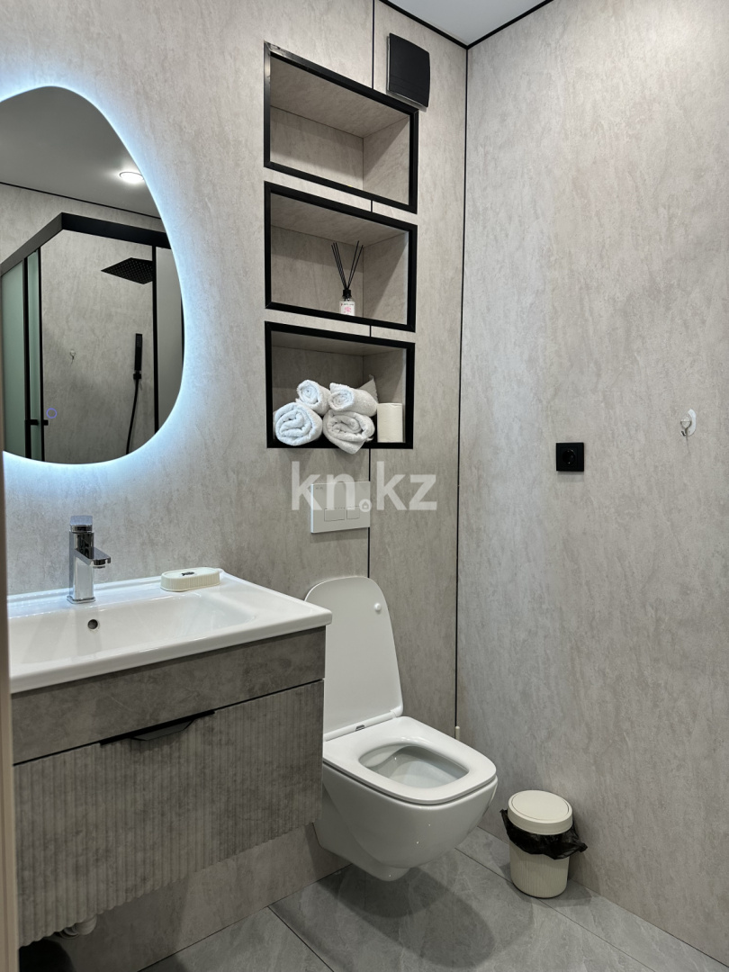 Аренда 2-комнатной квартиры посуточно, 45 м² - Аренда двухкомнатных квартир посуточно в Алматы фото 11 из 12