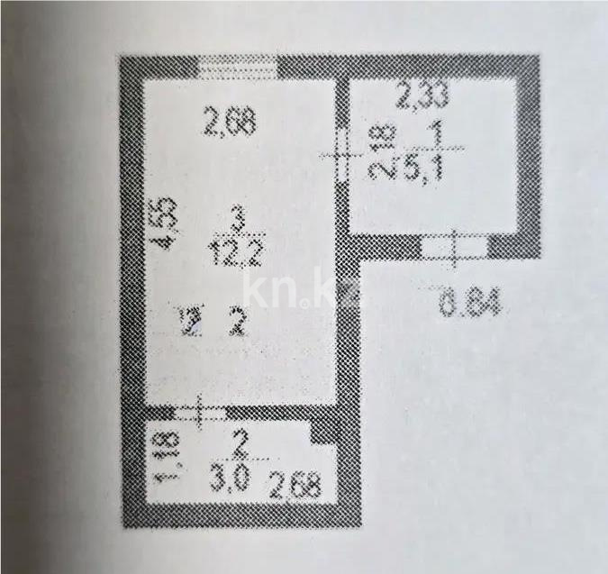 Продажа 1-комнатной квартиры, 22 м² в Астане - фото 4