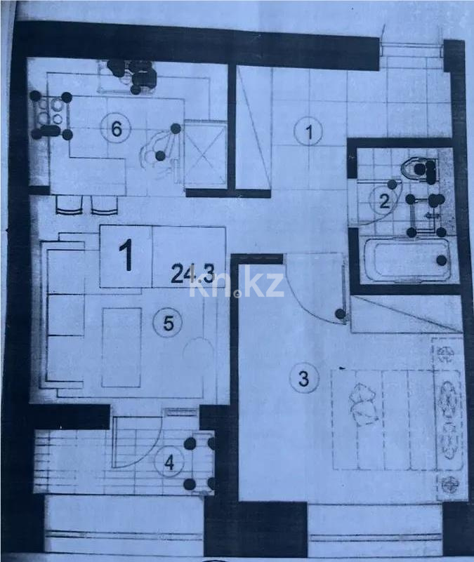 Продажа 2-комнатной квартиры, 41.87 м² - Продажа  двухкомнатных квартир в новостройках Астаны - страница 97 фото 3 из 3