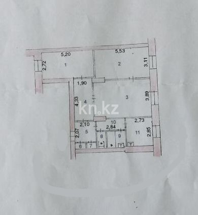 Продажа 3-комнатной квартиры, 82.2 м², пр. Назарбаева, дом  6 - Продажа  трехкомнатных квартир в Усть-Каменогорске фото 17 из 18