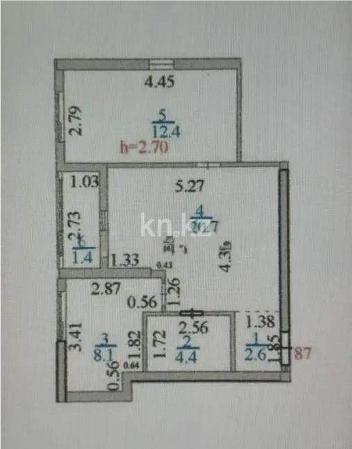 Продажа 2-комнатной квартиры, 50 м², пр. Тауелсыздык, дом  21/6 - Продажа квартир в Астане фото 5 из 5