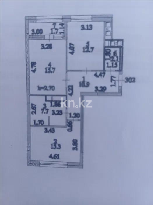 Продажа 2-комнатной квартиры, 67 м², ул. Туркестан, дом  4б стр в Астане