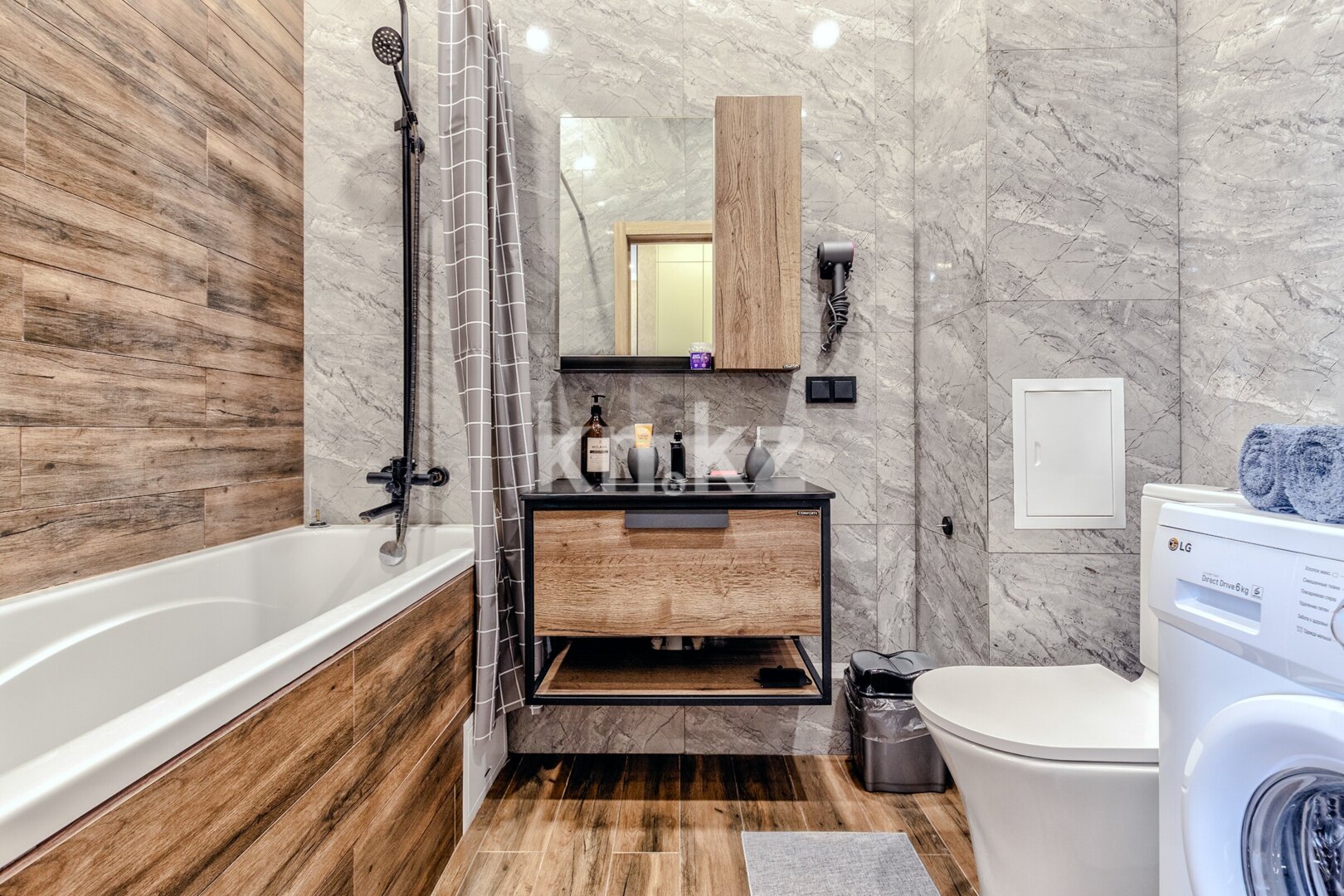 Аренда 1-комнатной квартиры посуточно, 45 м² в Астане - фото 18