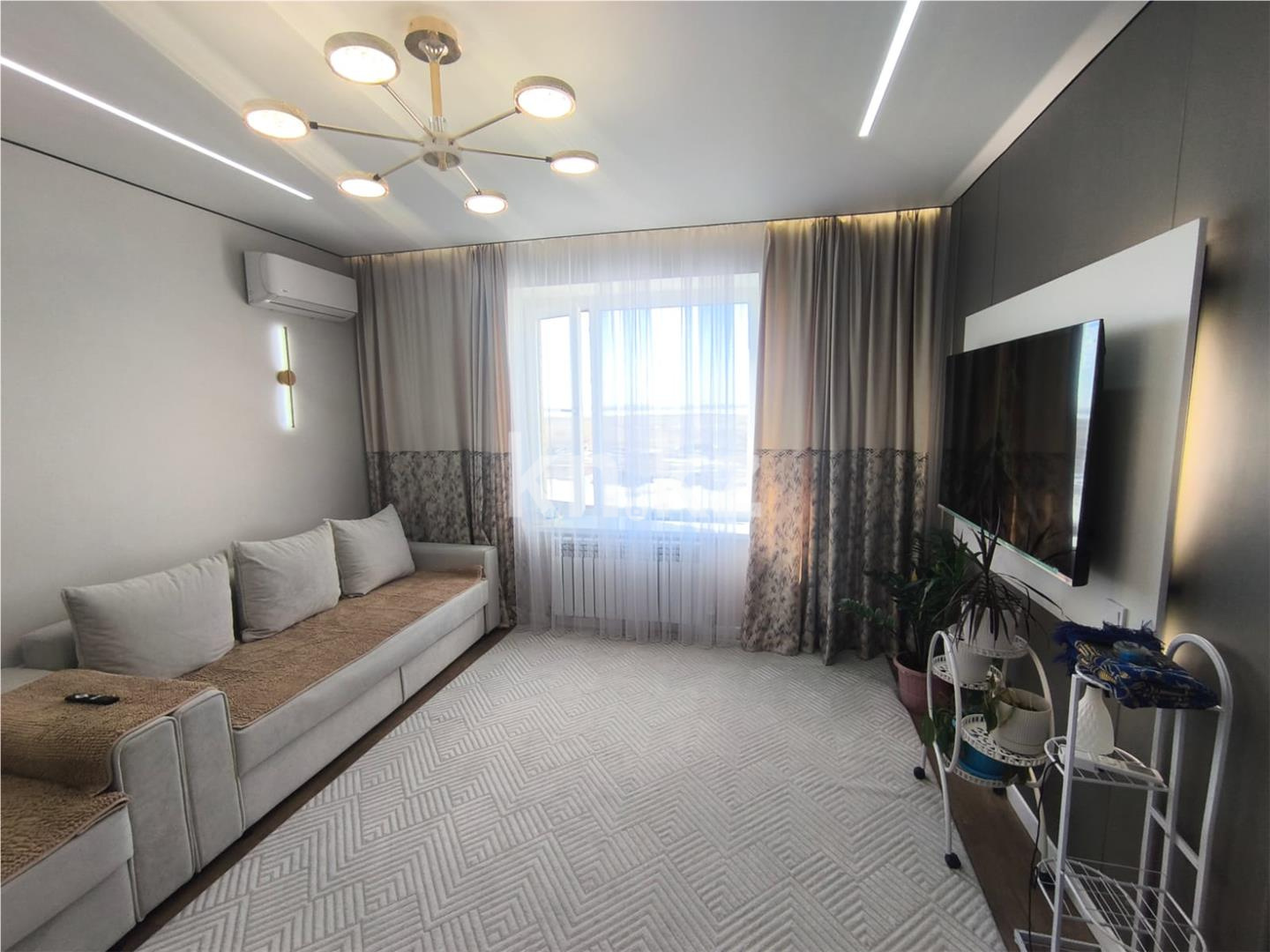 Продажа 2-комнатной квартиры, 57.3 м² - Аренда комнат в Актобе фото 1 из 12