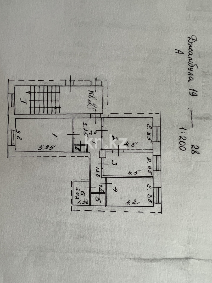 Аренда 3-комнатной квартиры, 69.1 м² - Аренда квартир помесячно в Караганде фото 9 из 9