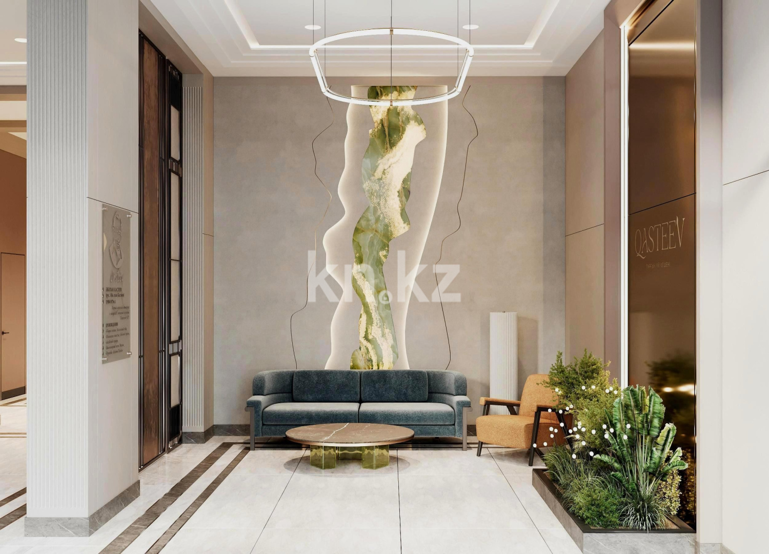 Продажа 2-комнатной квартиры, 66.8 м², ул. Бухар жырау, дом  20 в Астане - фото 13