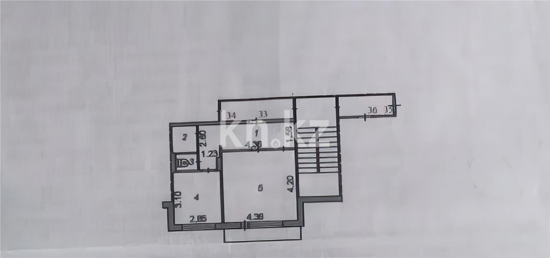Продажа 1-комнатной квартиры, 41 м² - Продажа квартир в Караганде - страница 5 фото 5 из 5