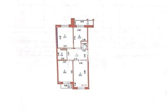 Продажа 3-комнатной квартиры, 93 м², пр. Кудайбердыулы, дом  5 в Астане - фото 4