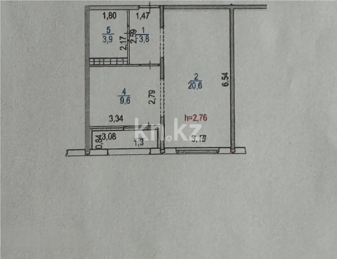 Продажа 1-комнатной квартиры, 43 м², пр. Райымбека, дом  210/б - Продажа квартир в Казахстане фото 1 из 1