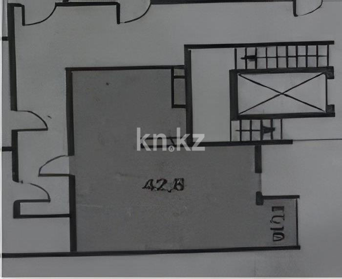 Продажа 1-комнатной квартиры, 55.5 м² - Продажа квартир в Наурызбайском р-не Алматы фото 1 из 1