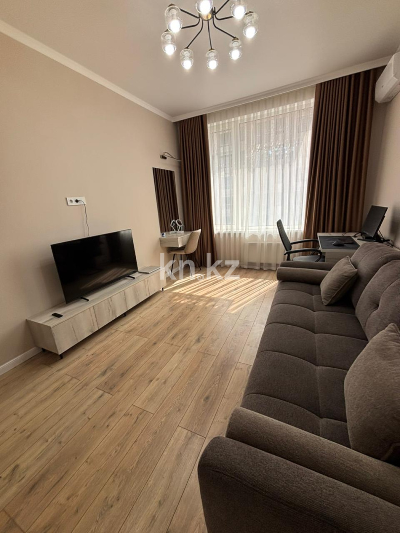 Продажа 1-комнатной квартиры, 44.3 м² - Продажа квартир в монолитном доме в Казахстане фото 1 из 37