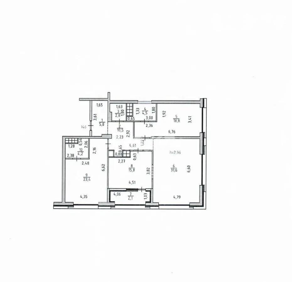 Продажа 3-комнатной квартиры, 119.5 м² в Алматы - фото 2