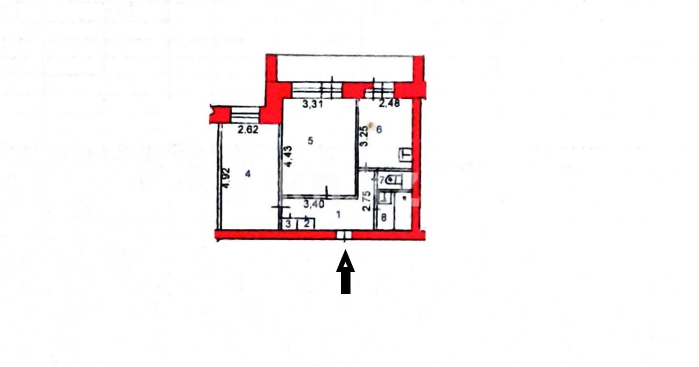 Продажа 2-комнатной квартиры, 50 м² - Продажа и аренда недвижимости в Усть-Каменогорске фото 15 из 15
