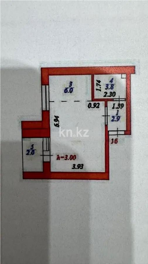 Продажа 1-комнатной квартиры, 34.6 м², ул. Бокейхана, дом  13 стр в Астане