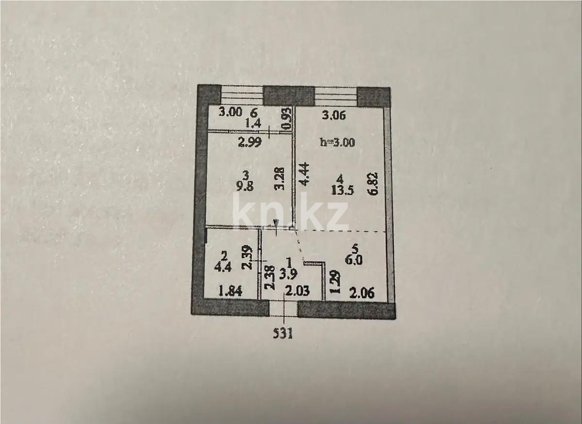 Продажа 2-комнатной квартиры, 39 м² в Астане - фото 6