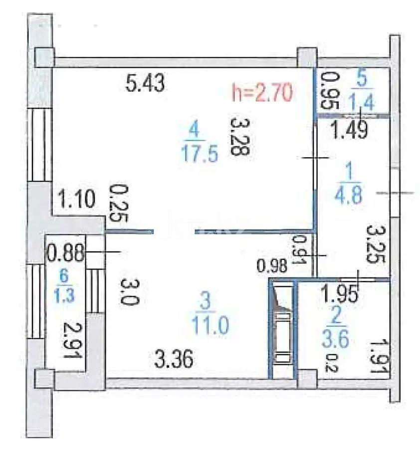 Продажа 1-комнатной квартиры, 40 м² - Продажа квартир от собственников в Астане - страница 5 фото 4 из 4