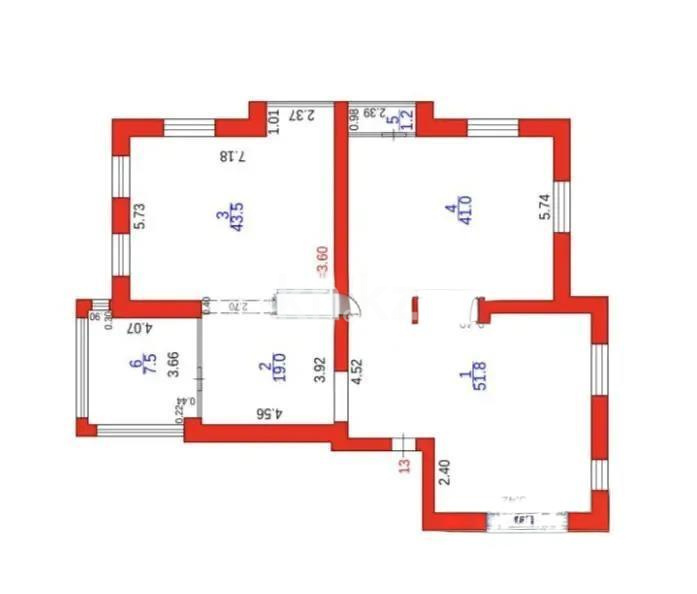 Продажа 4-комнатной квартиры, 164 м², ул. Жанторе Абишева, дом  26/4 - Продажа  четырехкомнатных квартир в Караганде фото 1 из 1