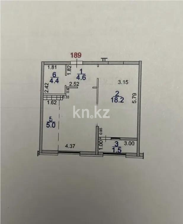 Продажа 2-комнатной квартиры, 50 м² в Алматы - фото 5