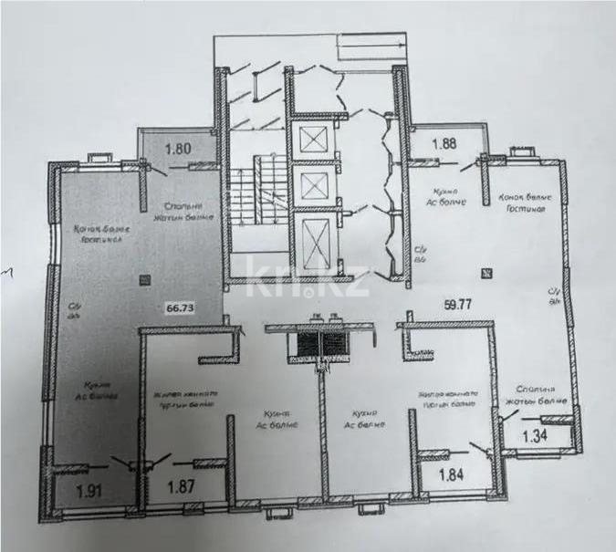 Продажа 2-комнатной квартиры, 67 м² - Продажа недвижимости в Казахстане - страница 24 фото 1 из 1