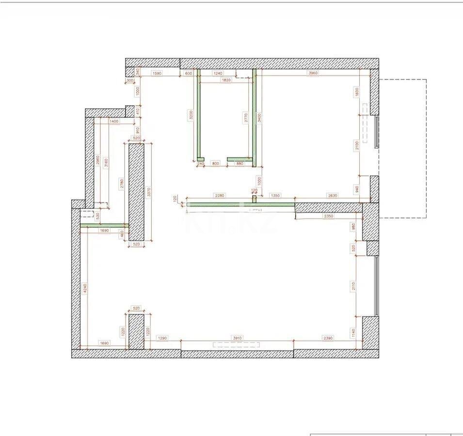 Продажа 2-комнатной квартиры, 87.3 м² в Алматы