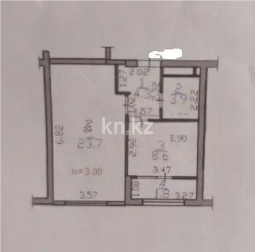 Продажа 1-комнатной квартиры, 43 м² - Продажа  однокомнатных квартир в новостройках Алматы с фото - страница 14 фото 3 из 3