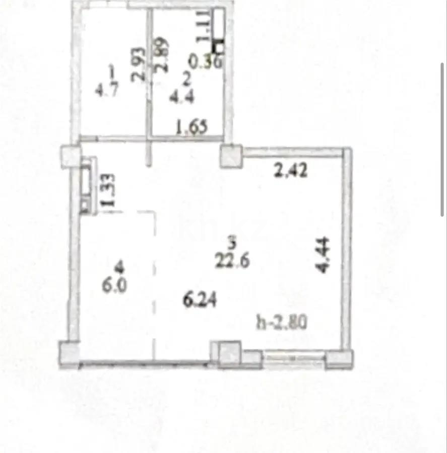 Продажа 1-комнатной квартиры, 39 м² в Астане - фото 5