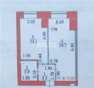 Продажа 1-комнатной квартиры, 40 м² - Продажа квартир в Казахстане - страница 17 фото 6 из 6